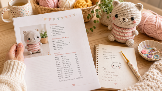 How to Read an Amigurumi Crochet Pattern: A Beginner’s Guide