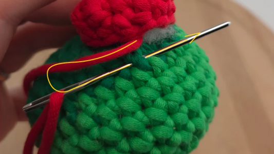 How to Sew Amigurumi Parts Together