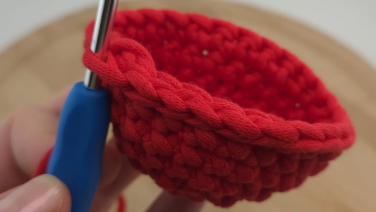 How to Crochet a Slip Stitch (sl st)
