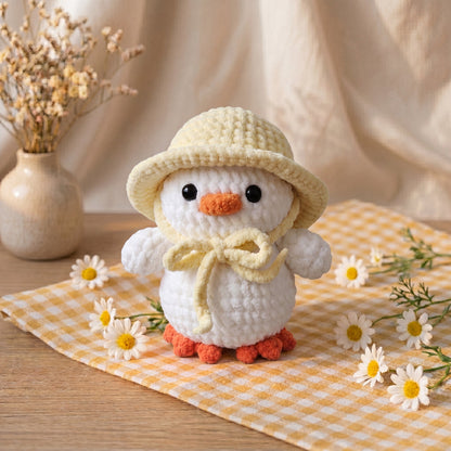 Quackie the Duck Crochet Pattern