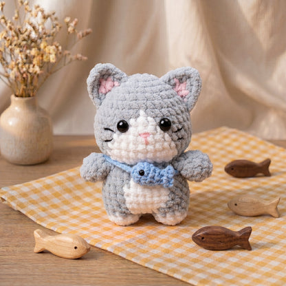 Mochi the Cat Crochet Pattern