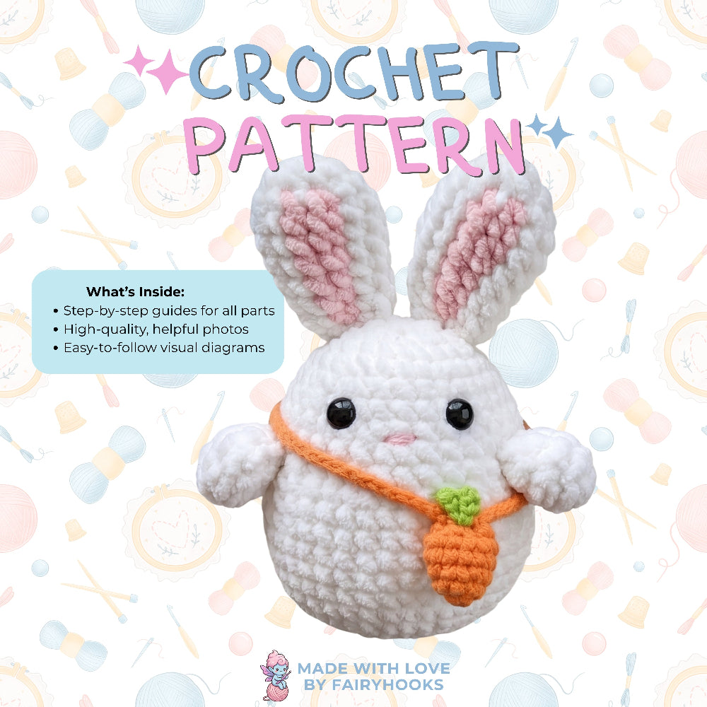 Clover the Bunny Crochet Pattern