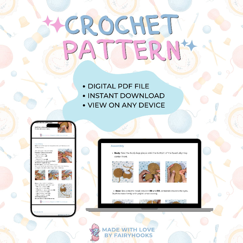 Bambi The Bear Crochet Pattern