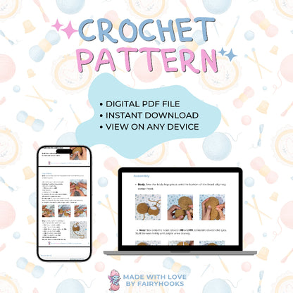 Bambi The Bear Crochet Pattern