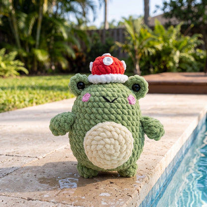 Hoppy the Frog Crochet Pattern
