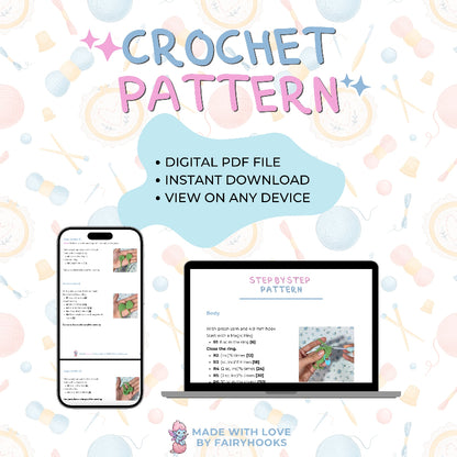 Hoppy the Frog Crochet Pattern