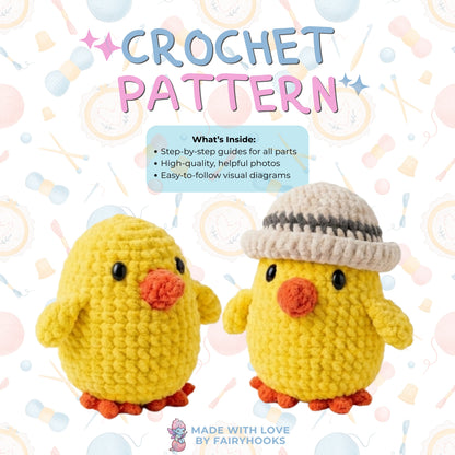 Cluckie the Little Chicken - Amigurumi Crochet Pattern