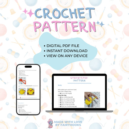 Cluckie the Little Chicken - Amigurumi Crochet Pattern