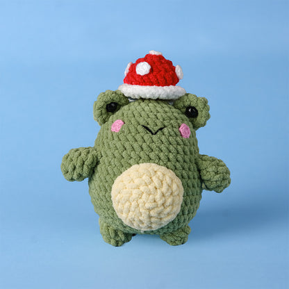 Hoppy the Frog Crochet Pattern