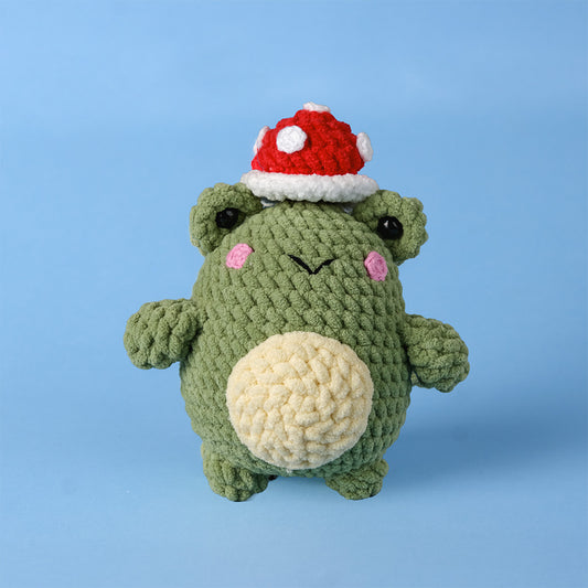 Hoppy the Frog Crochet Pattern