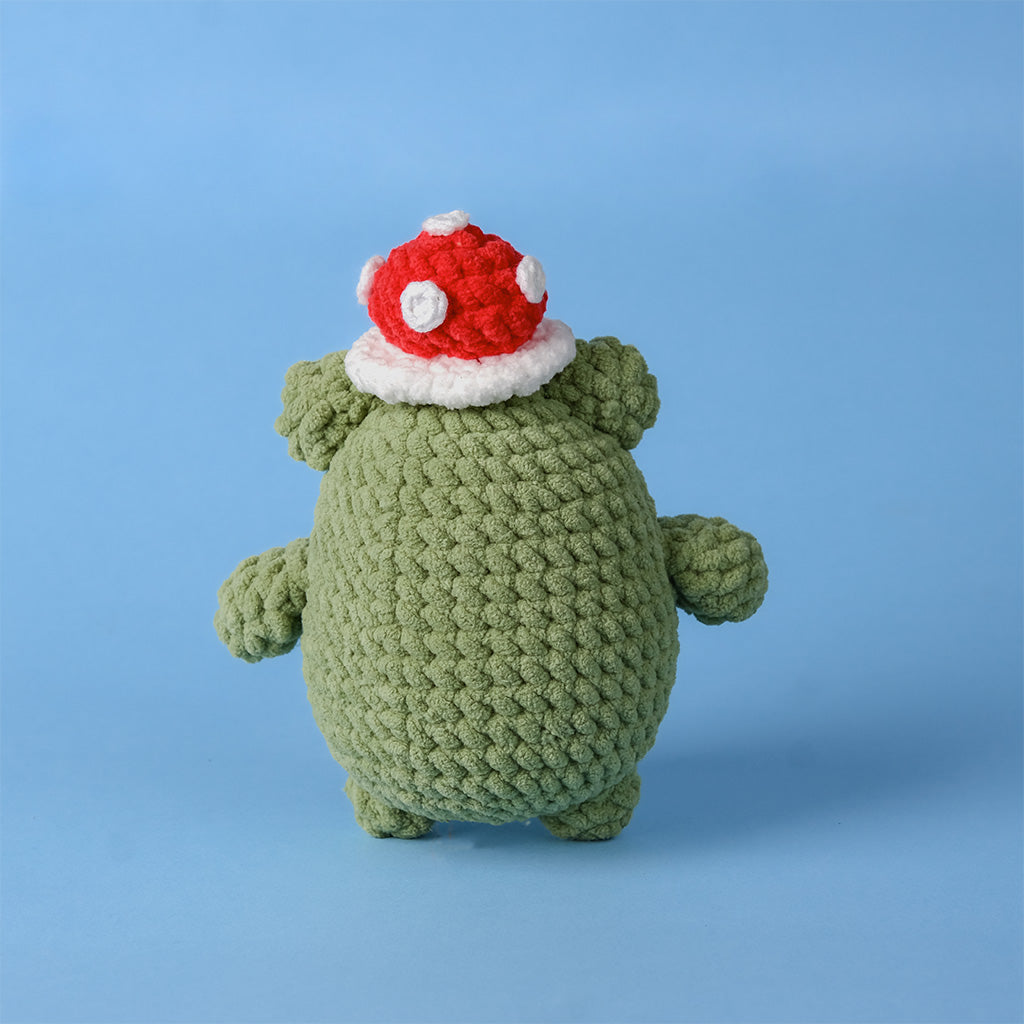 Hoppy the Frog Crochet Pattern
