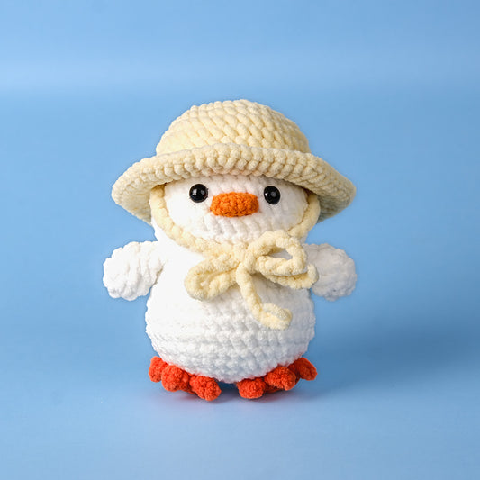 Quackie the Duck Crochet Pattern