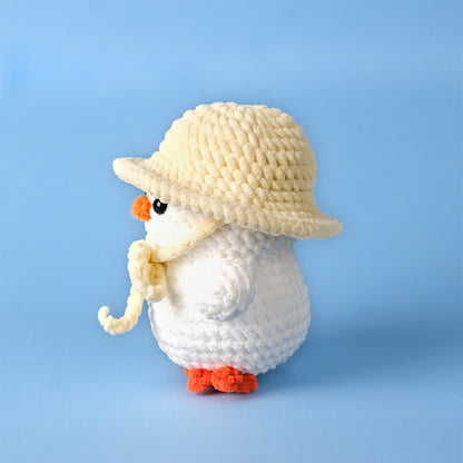 Quackie the Duck Crochet Pattern