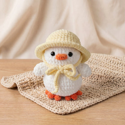 Quackie the Duck Crochet Pattern